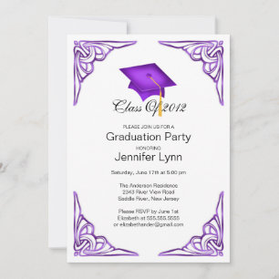 Einladung zur Lila Grad-Graduation