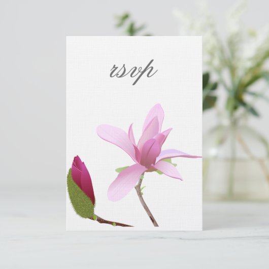 Einladung zur lila Orchidee-UAWG (Stehend Vorderseite)