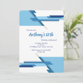 Einladung zur Links rechten Blues (Stehend Vorderseite)