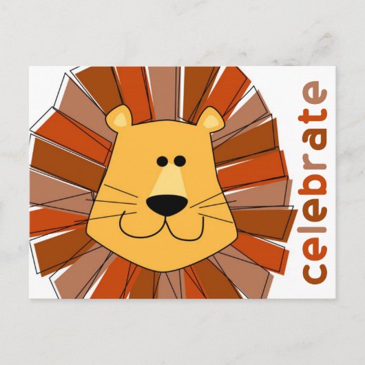 Einladung zur Lion Post Card (Vorderseite)