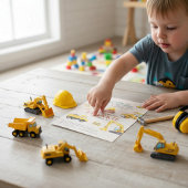 Einladung zur Little Builder Construction Party