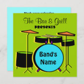 Einladung zur Live-Musik (Vorne/Hinten)