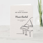 Einladung zur Live-Übertragung des Live-Musik-Prog (Vorderseite)