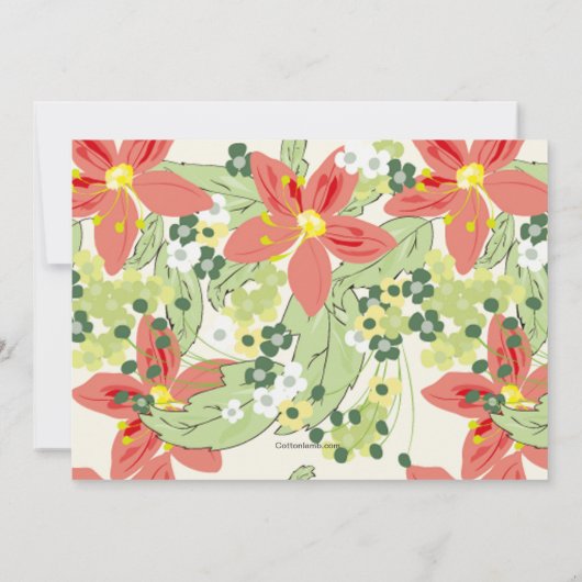 Einladung zur Luauer Graduierungspartei (Rückseite)