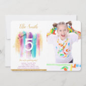 Einladung zur Malerei des Fotos (Vorderseite)