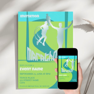 Einladung zur Marathonläufer-Veranstaltungsfeier