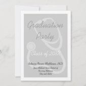 Einladung zur Medical School Graduation Party (Vorderseite)