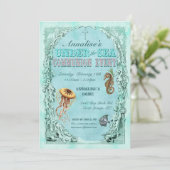 Einladung zur Meeresgemeinschaft - Rosa (Stehend Vorderseite)