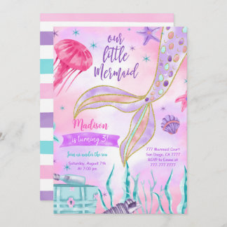 Einladung zur Meerwasserfarbe