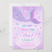 Einladung zur Meerwasserfarbe (Vorderseite)