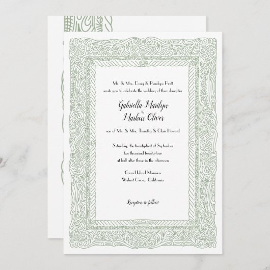 Einladung zur Meisterschaftsfeier (Vorne/Hinten)