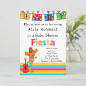 Einladung zur mexikanischen Babydusche (Stehend Vorderseite)