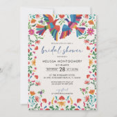 Einladung zur mexikanischen Bird Bridal Dusche (Vorderseite)