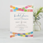 Einladung zur mexikanischen Brautdusche (Stehend Vorderseite)