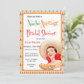 Einladung zur mexikanischen Fiesta Bridal Dusche (Stehend Vorderseite)