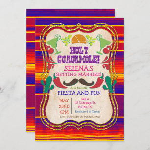 Einladung zur mexikanischen Fiesta Bridal Dusche