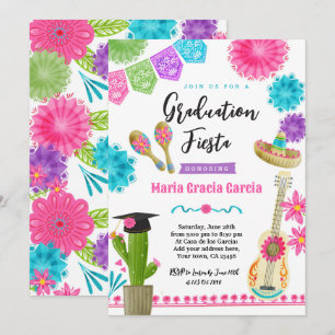 Einladung zur mexikanischen Graduiertenparty
