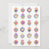 Einladung zur mexikanischen Hochzeit (Rückseite)