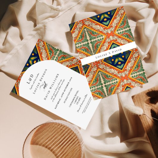 Einladung zur mexikanischen Hochzeit