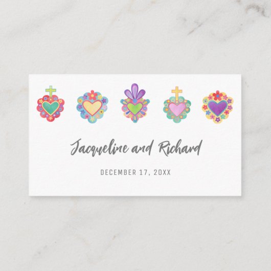 Einladung zur mexikanischen Hochzeit (Rückseite)