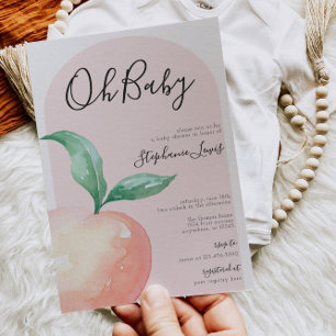 Einladung zur Minimalistischen Babydusche