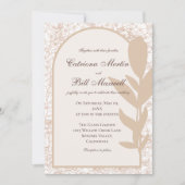 Einladung zur Minimalistischen Botanischen Botanis (Vorderseite)