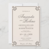 Einladung zur Minimalistischen Kalligrafie (Vorderseite)