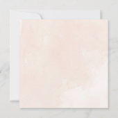 Einladung zur Misty tree-Hochzeit (Rückseite)