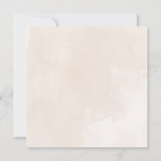 Einladung zur Misty tree-Hochzeit (Rückseite)