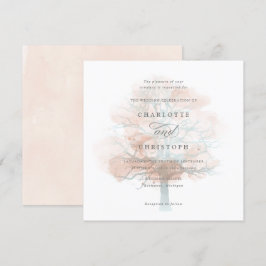 Einladung zur Misty tree-Hochzeit