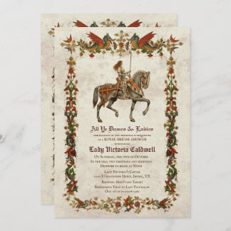 Einladung zur mittelalterlichen Renaissance Bridal