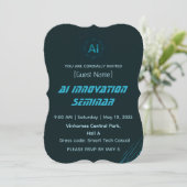 Einladung zur Modern AI & Tech Innovation Konferen (Stehend Vorderseite)