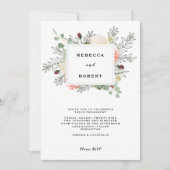 Einladung zur modernen botanischen Begegnung (Vorderseite)