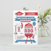 Einladung zur Modernen Gradation GRILLEN (Stehend Vorderseite)