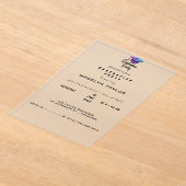 Einladung zur Modernen Graduiertenparty - Elegante (Ablage )