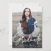 Einladung zur Modernen Partei für die Graduierung  (Vorderseite)