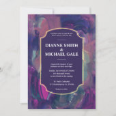 Einladung zur muffen Acrylmalerei (Vorderseite)