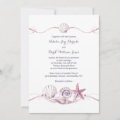 Einladung zur Muschel (Vorderseite)