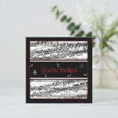 Einladung zur Musik - Fakultative Nutzung (Stehend Vorderseite)