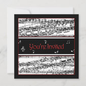 Einladung zur Musik - Fakultative Nutzung (Vorderseite)