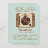 Einladung zur Musikabend (Vorne/Hinten)