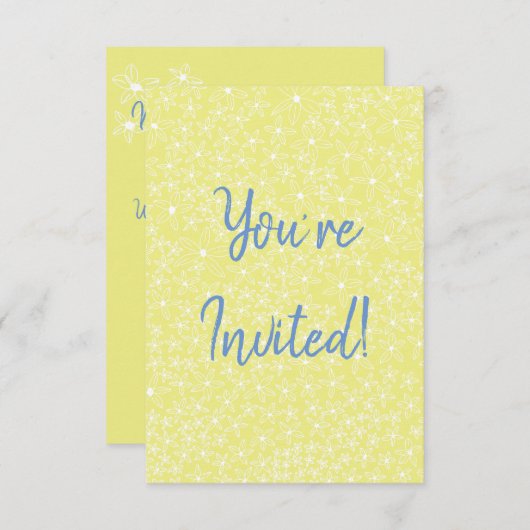 Einladung zur Mutter (Vorne/Hinten)