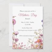 Einladung zur Mutter, Mittagessen am Muttertag (Vorderseite)