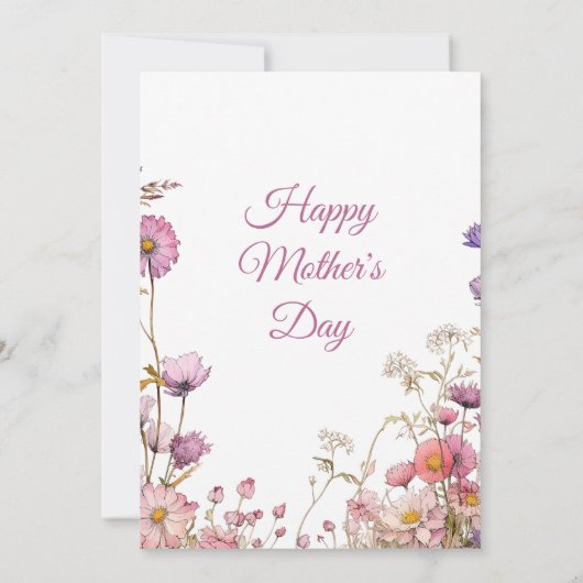 Einladung zur Mutter, Mittagessen am Muttertag (Rückseite)