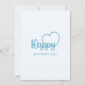 Einladung zur Mutter, Mittagessen am Muttertag (Rückseite)