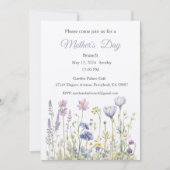 Einladung zur Mutter, Mittagessen am Muttertag (Vorderseite)