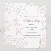 Einladung zur Mutter, Mittagessen am Muttertag (Vorne/Hinten)