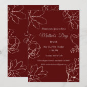 Einladung zur Mutter, Mittagessen am Muttertag (Vorne/Hinten)