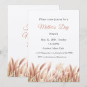 Einladung zur Mutter, Mittagessen am Muttertag (Vorne/Hinten)