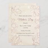 Einladung zur Mutter, Mittagessen am Muttertag (Vorne/Hinten)